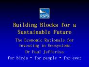 The Economic Rationale for Investing in Ecosystems