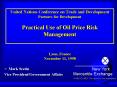 United Nations Conference on Trade and Development Partners for Development Practical Use of Oil Price Risk Management  Lyon, France November 11, 1998 PowerPoint PPT Presentation