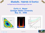 Glueballs, Hybrids