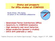 Status and prospects