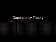 Dependency Theory