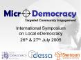 International Symposium on Local eDemocracy PowerPoint PPT Presentation
