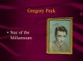 Gregory Peck PowerPoint PPT Presentation