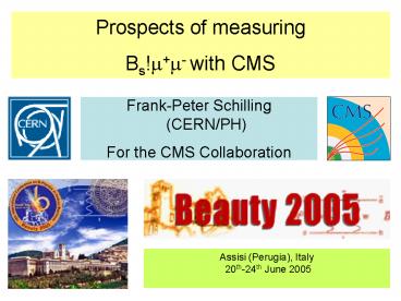 Prospects of measuring