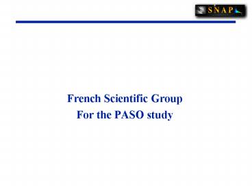 French Scientific Group