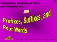 Prefixes, Suffixes, and PowerPoint PPT Presentation