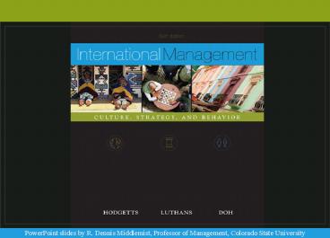 Chapter 10: Managing Political Risk, Government Relations, and Alliances