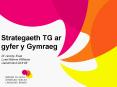 Strategaeth TG ar gyfer y Gymraeg PowerPoint PPT Presentation