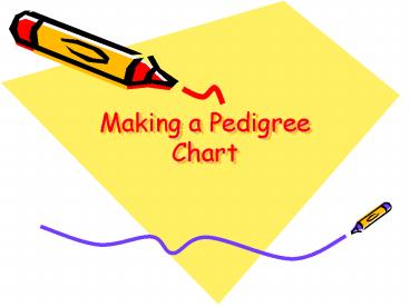 Making a Pedigree Chart