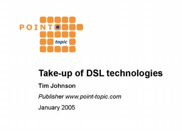 DSL technologies