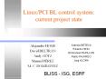 Linux/PCI%20BL%20control%20system:%20current%20project%20state PowerPoint PPT Presentation