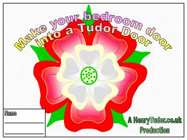 Make your bedroom door