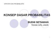KONSEP DASAR PROBABILITAS