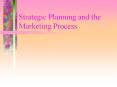 Strategic Planning and the Marketing Process PowerPoint PPT Presentation