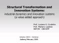 Structural Transformation and Innovation Systems: industrial dynamics and innovation systems a value PowerPoint PPT Presentation