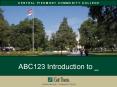 ABC123 Introduction to _ PowerPoint PPT Presentation