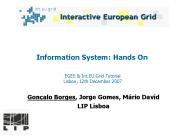 Information System: Hands On