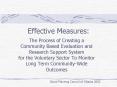 Effective Measures: PowerPoint PPT Presentation