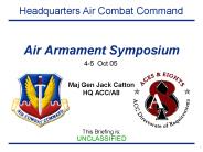 Air Armament Symposium