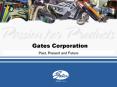 Gates Corporation PowerPoint PPT Presentation