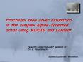 Fractional snow cover estimation PowerPoint PPT Presentation