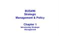 BUS496 Strategic Management PowerPoint PPT Presentation