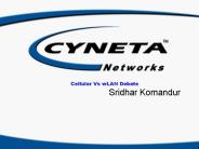Cellular Vs wLAN Debate