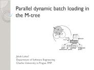 Parallel dynamic batch loading in the Mtree