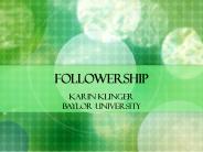 Followership