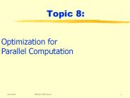 Hardware/Compiler Co-Design and Compiler Optimizations