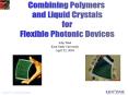 Combining Polymers PowerPoint PPT Presentation