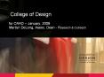 College of Design for CRAD -- January, 2009 Marilyn DeLong, Assoc. Dean - Research PowerPoint PPT Presentation