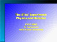 FPCP 2003 K. Honscheid