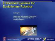 Embedded Systems for Evolutionary Robotics