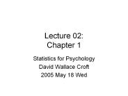 Lecture 02: Chapter 1