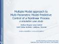 Multiple Model approach to Multi-Parametric Model Predictive Control of a Nonlinear Process a simulation case study PowerPoint PPT Presentation