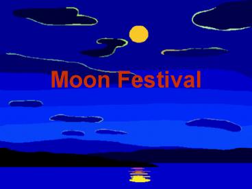 Moon Festival