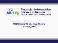 FISD General Membership Meeting PowerPoint PPT Presentation