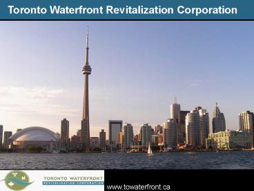 Toronto Waterfront Revitalization Corporation