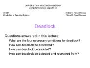 Deadlock