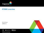 RTEMS overview