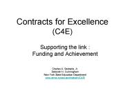 Contracts for Excellence C4E