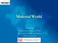 Material World PowerPoint PPT Presentation