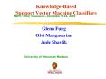 Knowledge-Based Support Vector Machine Classifiers PowerPoint PPT Presentation