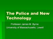 The Police and New Technology