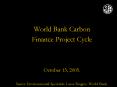 World Bank Carbon PowerPoint PPT Presentation