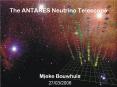 The ANTARES Neutrino Telescope PowerPoint PPT Presentation