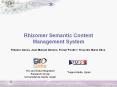 Rhizomer Semantic Content Management System PowerPoint PPT Presentation