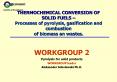 THERMOCHEMICAL CONVERSION OF SOLID FUELS Processes of pyrolysis, gasification and combustion of biom PowerPoint PPT Presentation