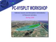 PCHYSPLIT WORKSHOP